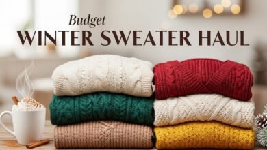 Budget Winter Sweater Haul: Cute Myntra Finds Under ₹1500