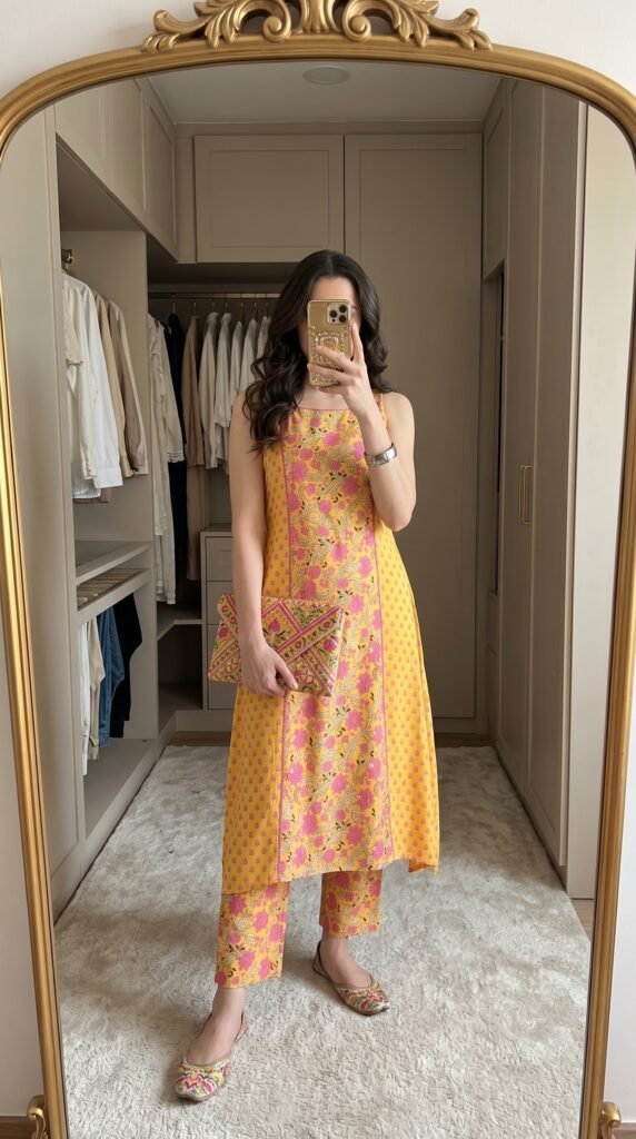 8 Stylish Myntra Kurta Sets for Office & College - Hotoffers4u