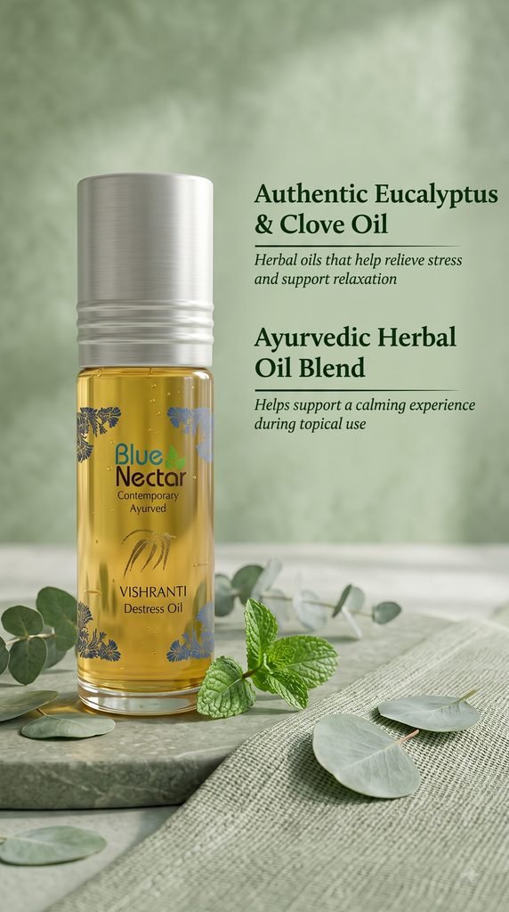 11 Essential Items Every Headache Sufferer Should Own Health & Fitness Blue Nectar Destress Oil Roll-On