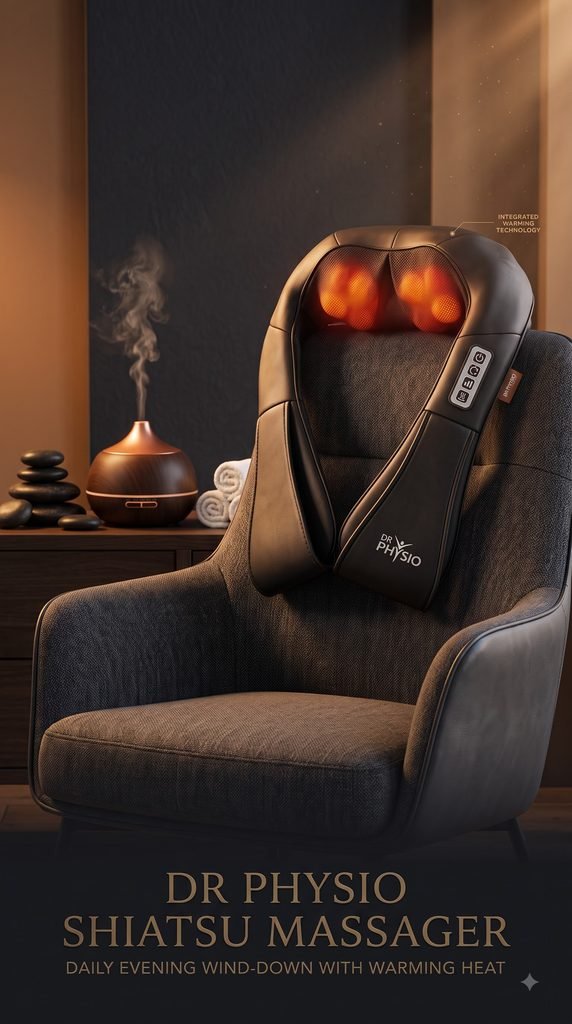 11 Essential Items Every Headache Sufferer Should Own Health & Fitness Dr Physio Electric Heat Shiatsu Massager