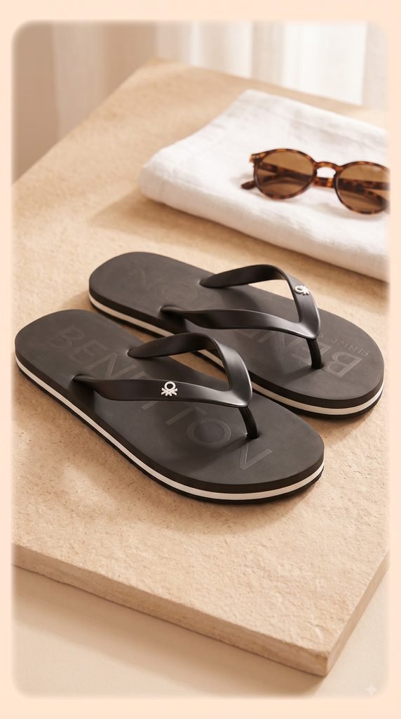 United Colors of Benetton Men's EVA Flip-Flops and House Slippers