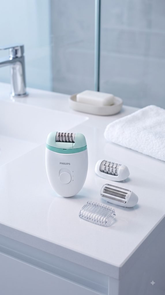 17 No-Effort Beauty Products for Instant Glam Beauty Tips & Ideas Philips BRE24500 Corded Compact Epilator