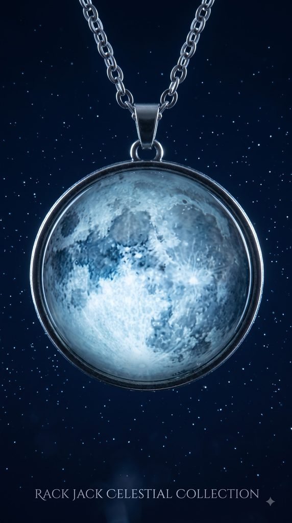 15 Minimalistic Jewelry Pieces for Every Occasion Women's Outfit Ideas Rack Jack Glow in the Dark Moon Pendant