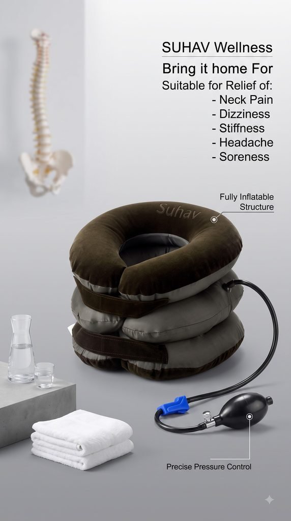 11 Essential Items Every Headache Sufferer Should Own Health & Fitness Suhav Cervical Neck Traction Device