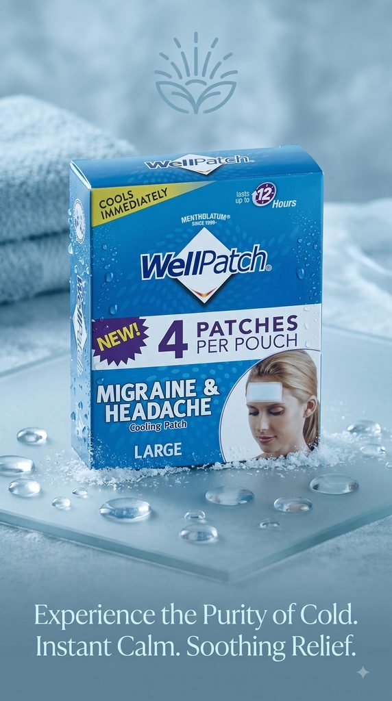 11 Essential Items Every Headache Sufferer Should Own Health & Fitness WellPatch Migraine Cooling Headache Pads